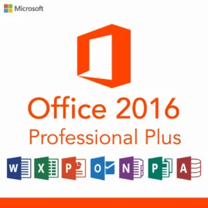 Microsoft Office 2016 Professional Plus – License Key for 1PC