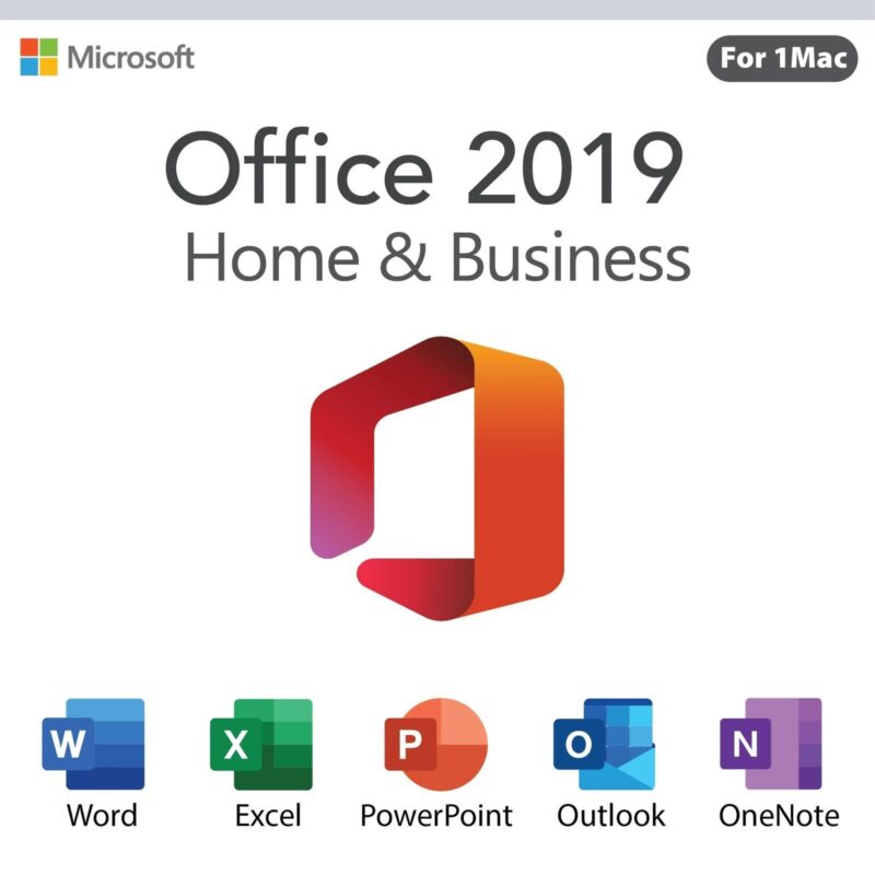 Microsoft Office 2019 Home and Business For Mac – Lifetime License