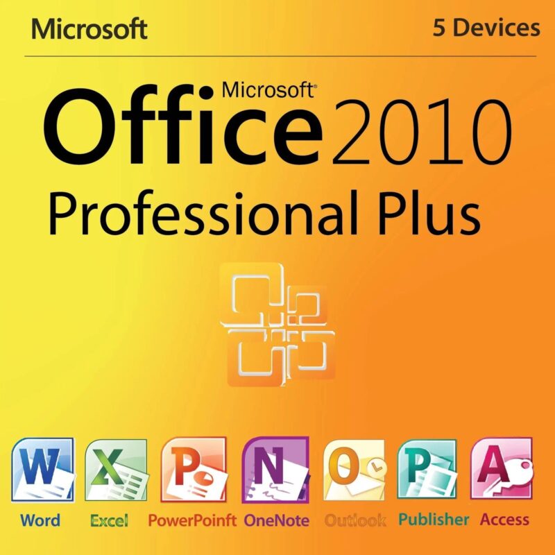 Microsoft Office 2010 Professional Plus For 5 Devices- Lifetime License - Image 2